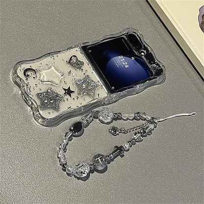 Funda protectora con borde para Z Flip 5