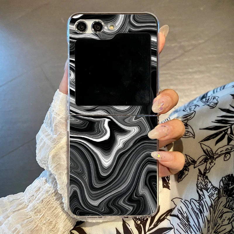 Funda transparente para teléfono Z Flip 6