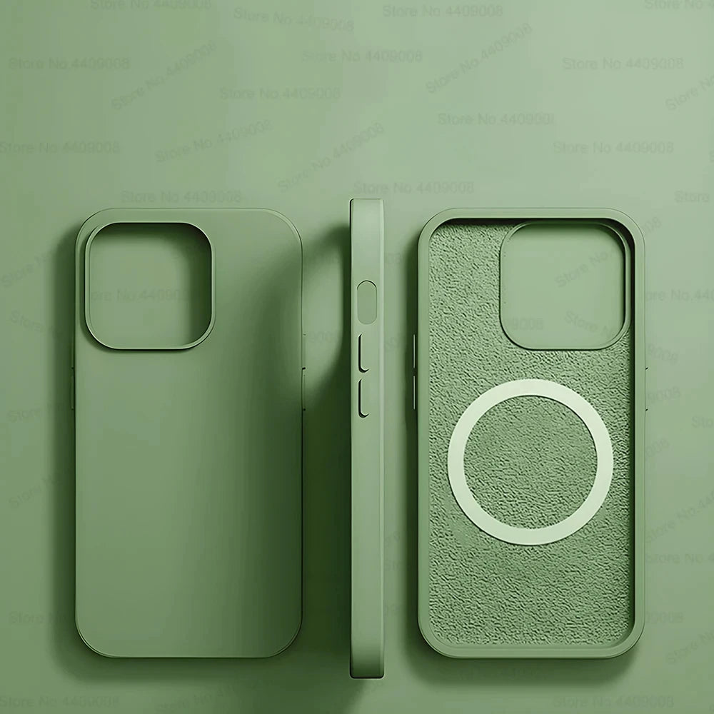 Funda de silicona líquida Magsafe para iPhone 13Pro