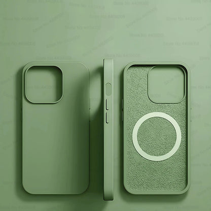 Funda de silicona líquida Magsafe para iPhone 13Pro