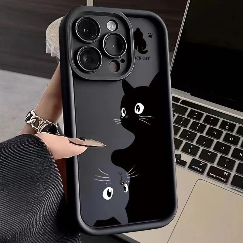 Gato de dibujos animados para iPhone 14PM