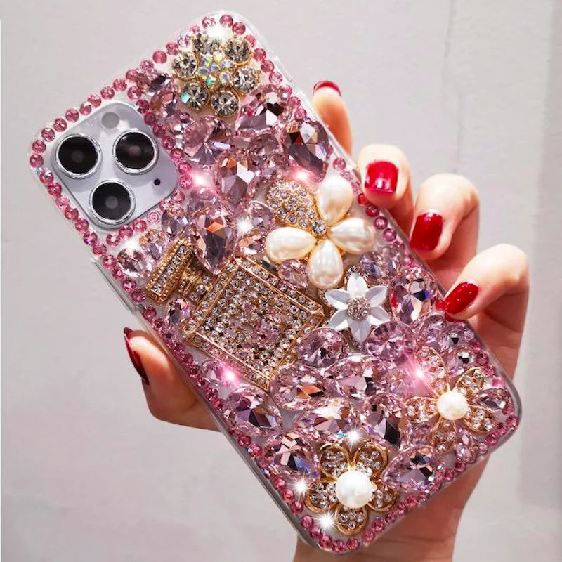 Estuche con diamantes de imitación para Note 20 Ultra