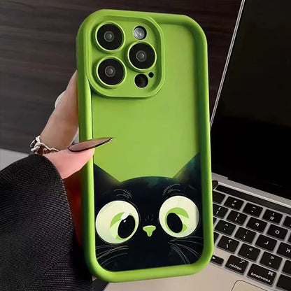 Gato de dibujos animados para iPhone 14PM