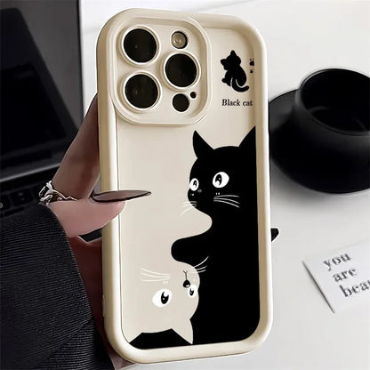 Gato de dibujos animados para iPhone 11PM