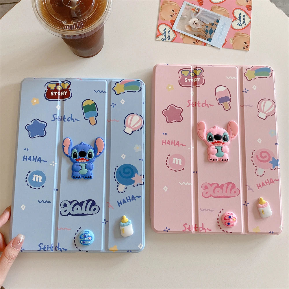 iPad 5 y 6 Stitch lindo