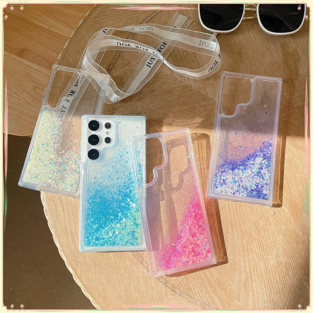 Funda blanda de arena movediza para Note 20