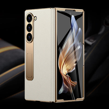 Z Fold 6 Leather Case