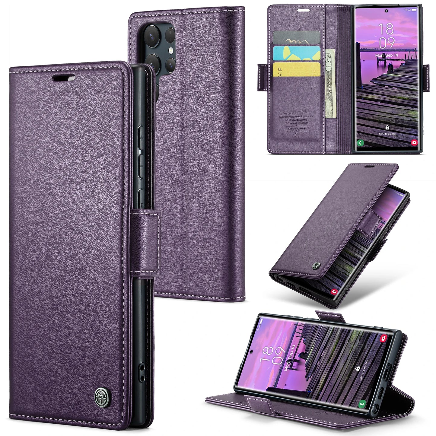 Funda tipo cartera para el S22 Ultra