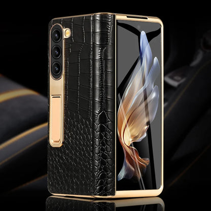 Z Fold 6 Leather Case