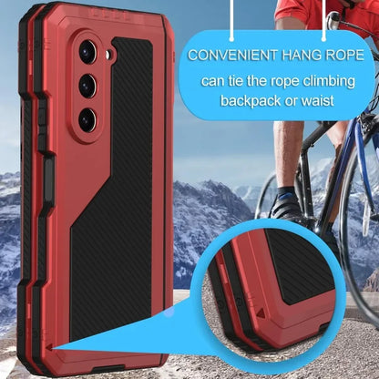 Funda de silicona de aluminio plegable Z Fold 4