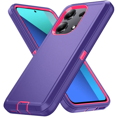A black and blue OtterBox case for an iPhone.