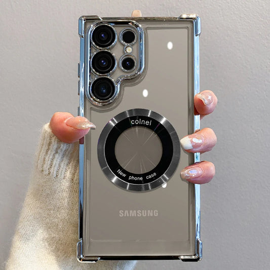 S22+ Luxury Plating Magnetic