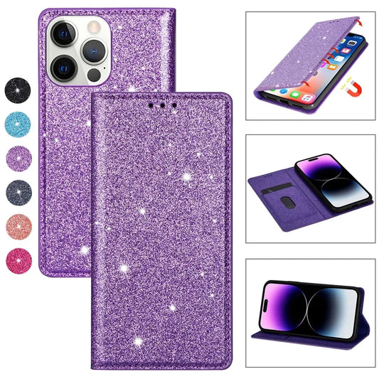 iPhone 15PM Magnetic Flip  Wallet