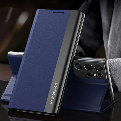 Funda de cuero para Note 10+