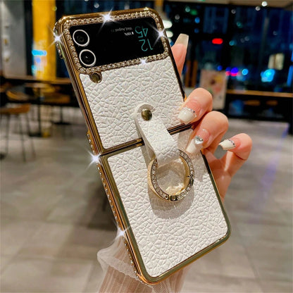 Funda de lujo a prueba de golpes para Z Flip 6
