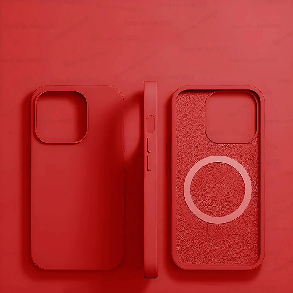 Funda de silicona líquida Magsafe para iPhone 13Pro