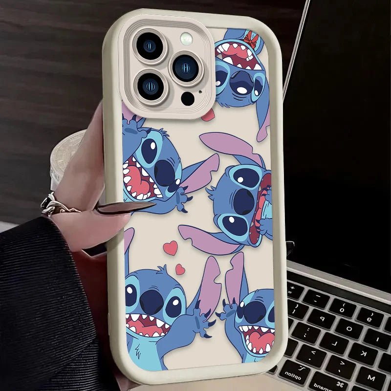 Dibujo animado de Stitch para iPhone 13/12Mini