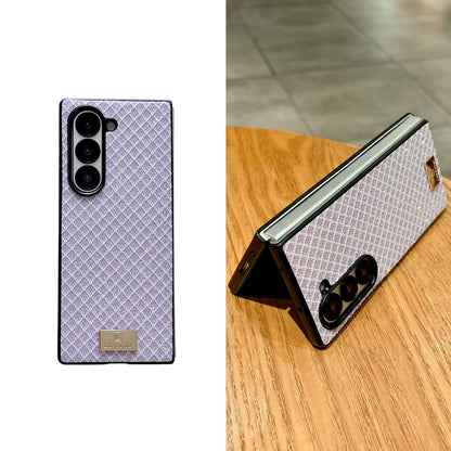 Estuche plegable Z Fold 5 con diamantes de imitación