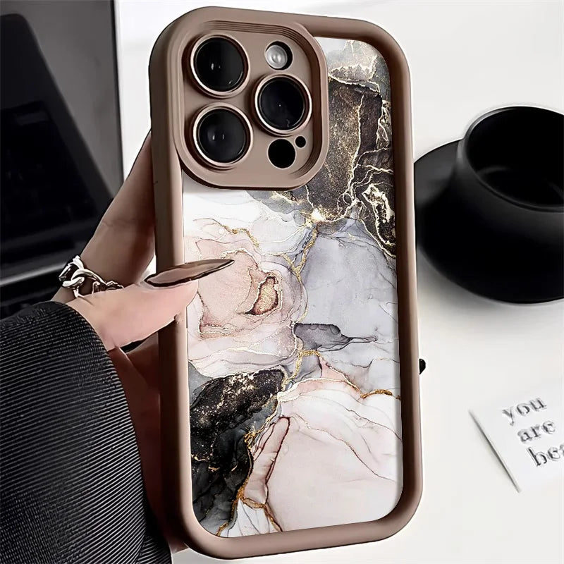 Teléfono 15 Pro de silicona suave