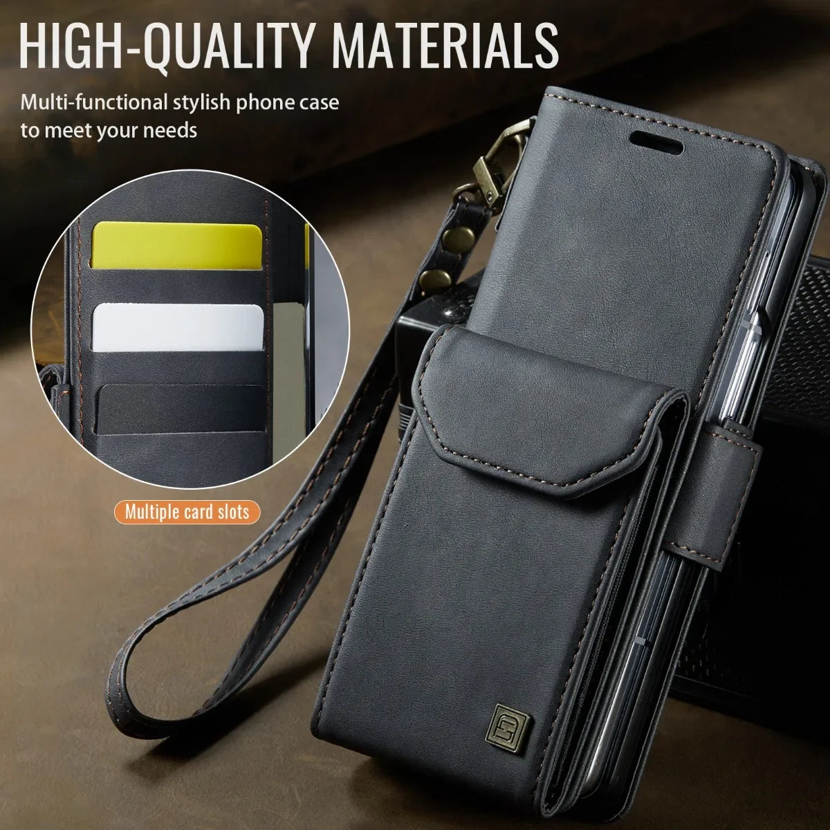 Funda tipo cartera para Z Fold 5