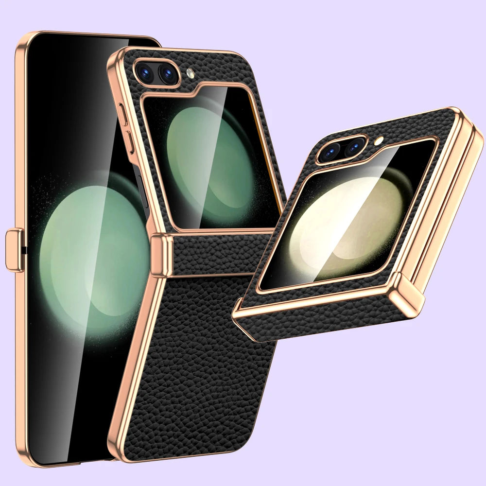 Funda protectora de vidrio templado para Z Flip 5