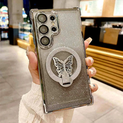 Funda con soporte de mariposa para S21 Ultra