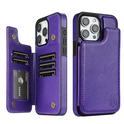 Magnetic Leather Case
