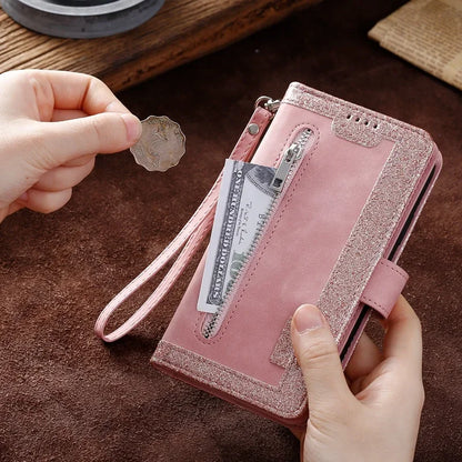 iPhone 15PM Zipper Wallet