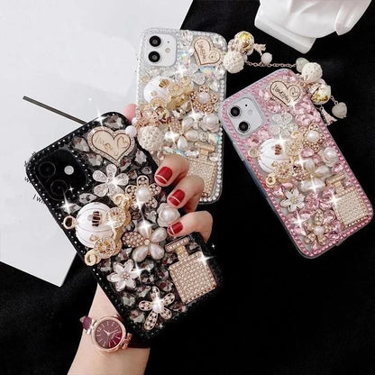 Estuche con diamantes de imitación S24+