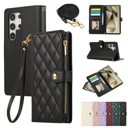Funda tipo cartera cruzada S23+