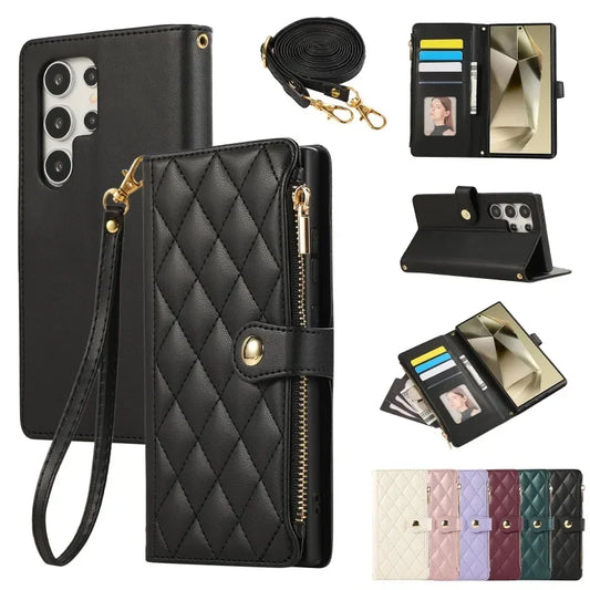 Funda tipo cartera cruzada S22
