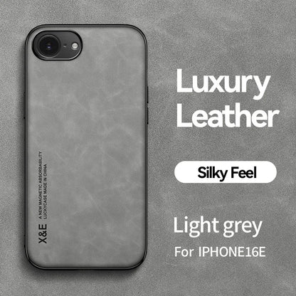 iPhone 16E Magnetic Leather Case