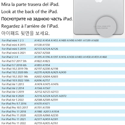 Funda de suspensión y activación para iPad Pro 9.7 y Air 1 y 2