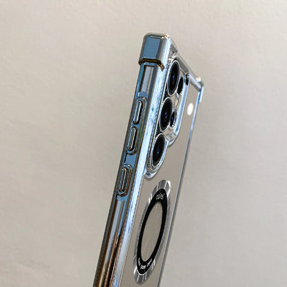 S24 Ultra Luxury Plating Magnetic