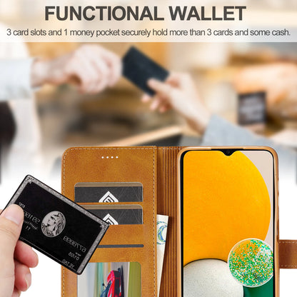 Leather Flip Case F