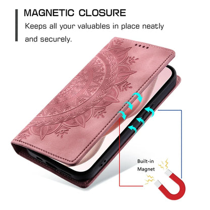 iPhone 16PM Magnetic Leather Flip Cover