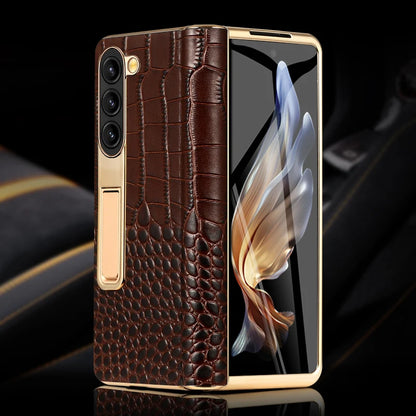 Z Fold 6 Leather Case