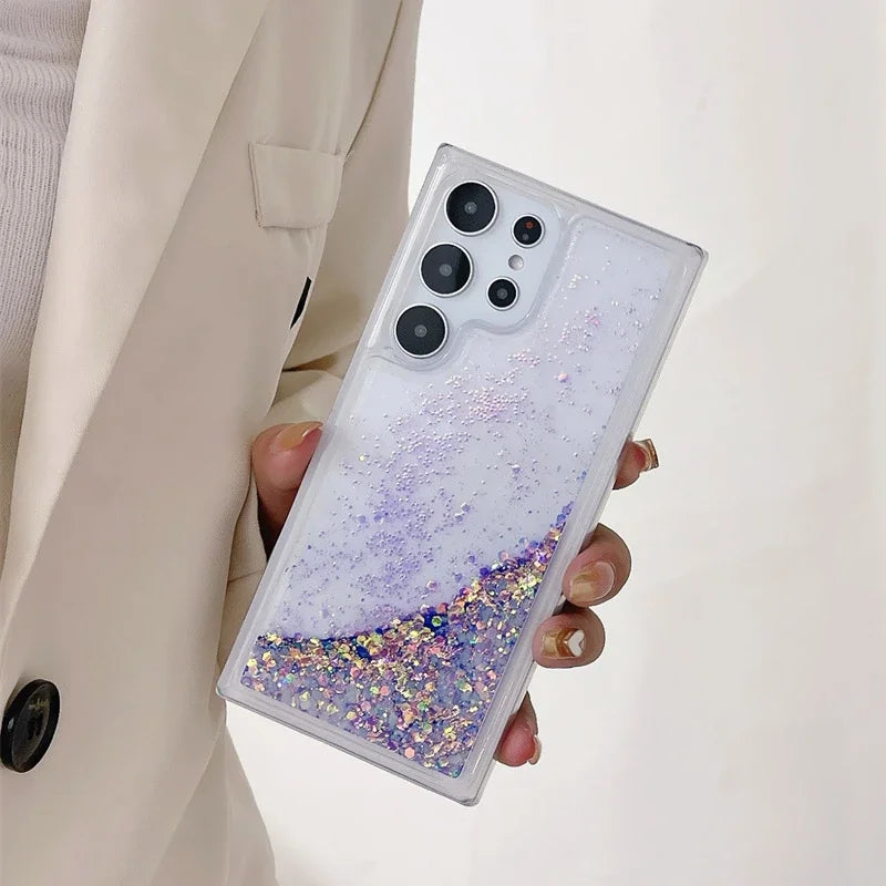 Funda suave de arena movediza para Note 10