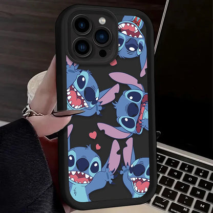 Dibujo animado de Stitch para iPhone 13/12Mini