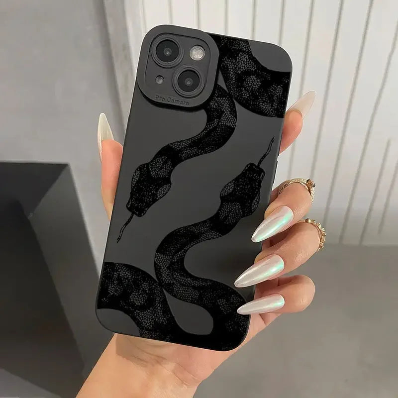 Serpiente divertida para iPhone 14/15Plus