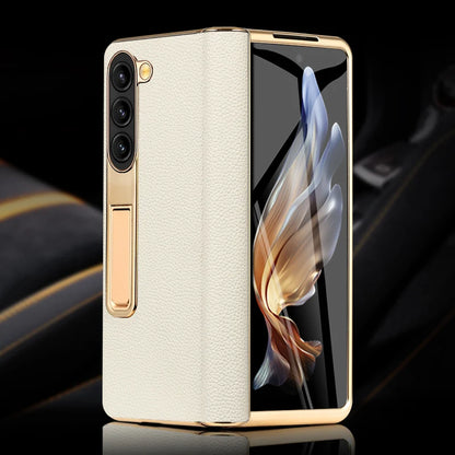 Funda de cuero para Z Fold 5