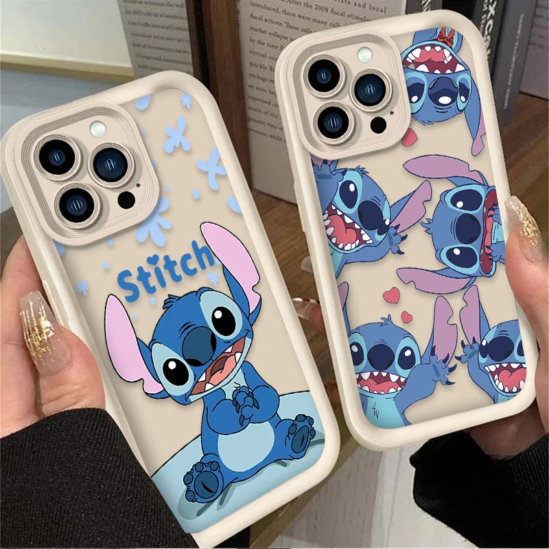 Dibujo animado de Stitch para iPhone 13/12Mini