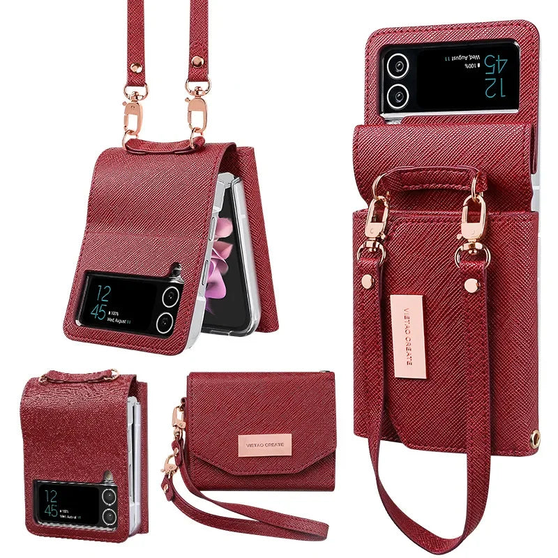 Funda tipo cartera para Z Flip 6