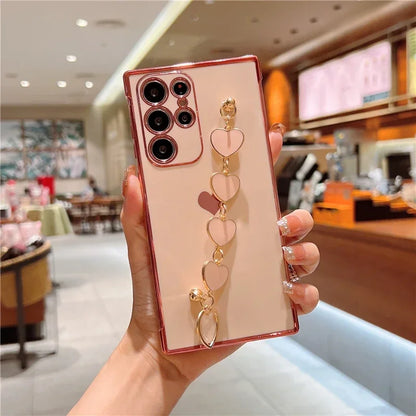 Estuche para pulsera de corazón S23+