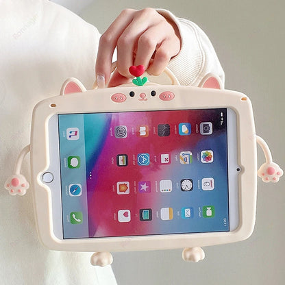 Funda con diseño de caballo de dibujos animados para iPad Pro 9.7 y Air 1 y 2