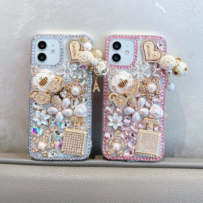Estuche con diamantes de imitación S24+