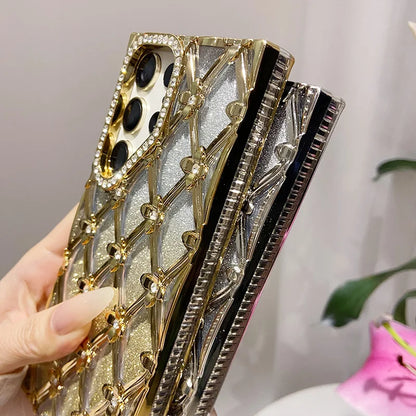 Flor de diamantes de imitación S23 Ultra