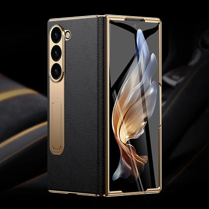 Z Fold 6 Leather Case