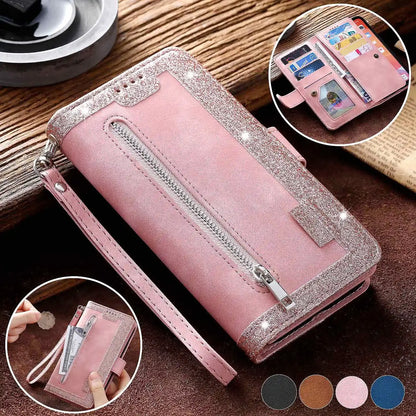 iPhone 15PM Zipper Wallet