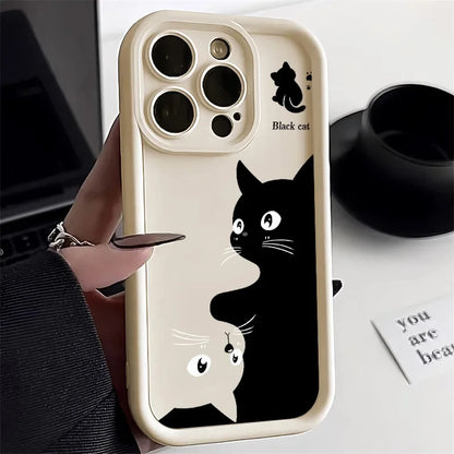 Gato de dibujos animados para iPhone 14PM